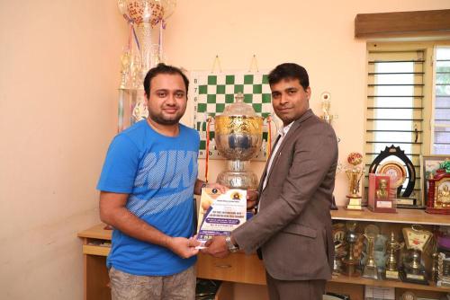 Girish A Koushik 3rd Chess Grand Master of Karnataka